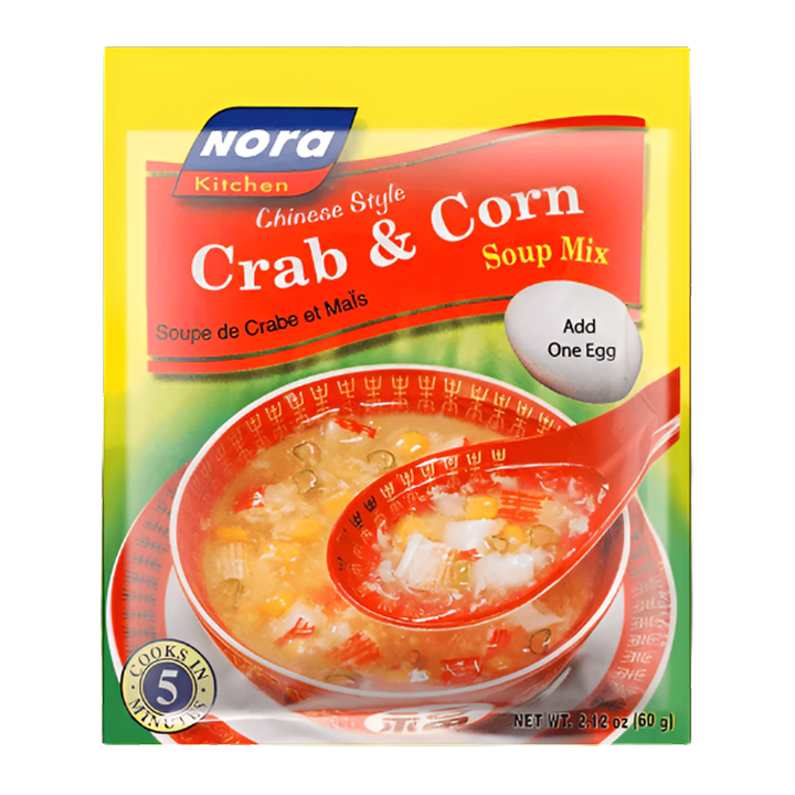 Nora Kitchen Crab & Corn Soup Mix - 2.1oz
