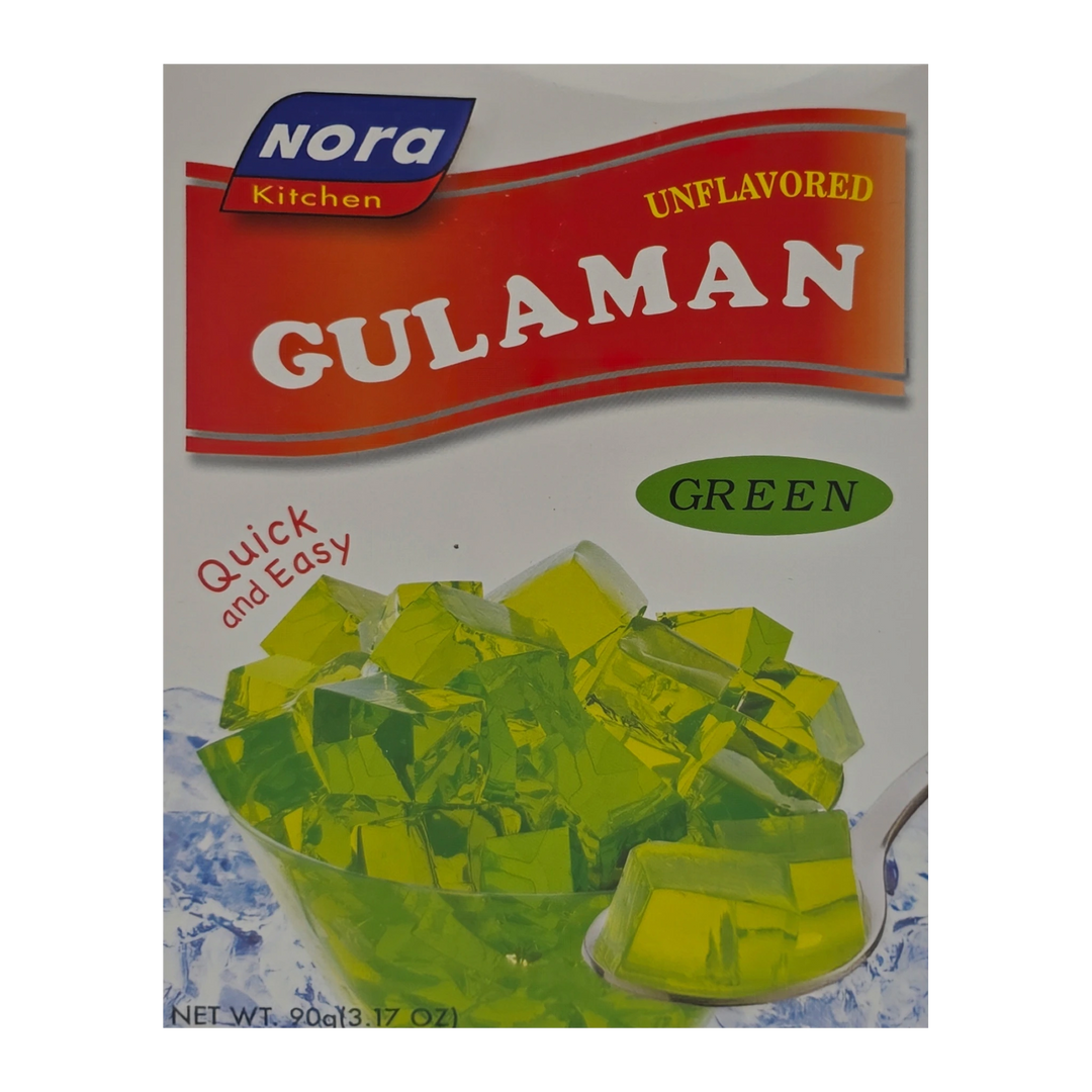 Nora Kitchen Unflavored Gulaman (GREEN) - 90g