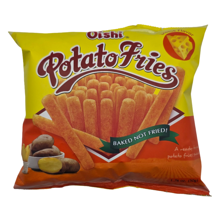 Oishi Potato Fries Cheese Flavor - 50g