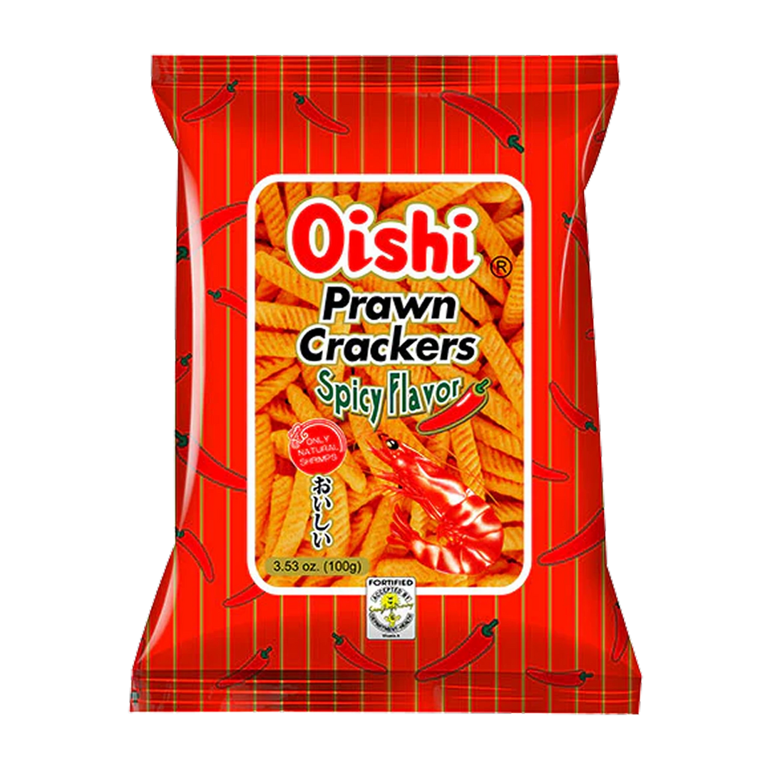 Oishi - Prawn Crackers Spicy Flavor