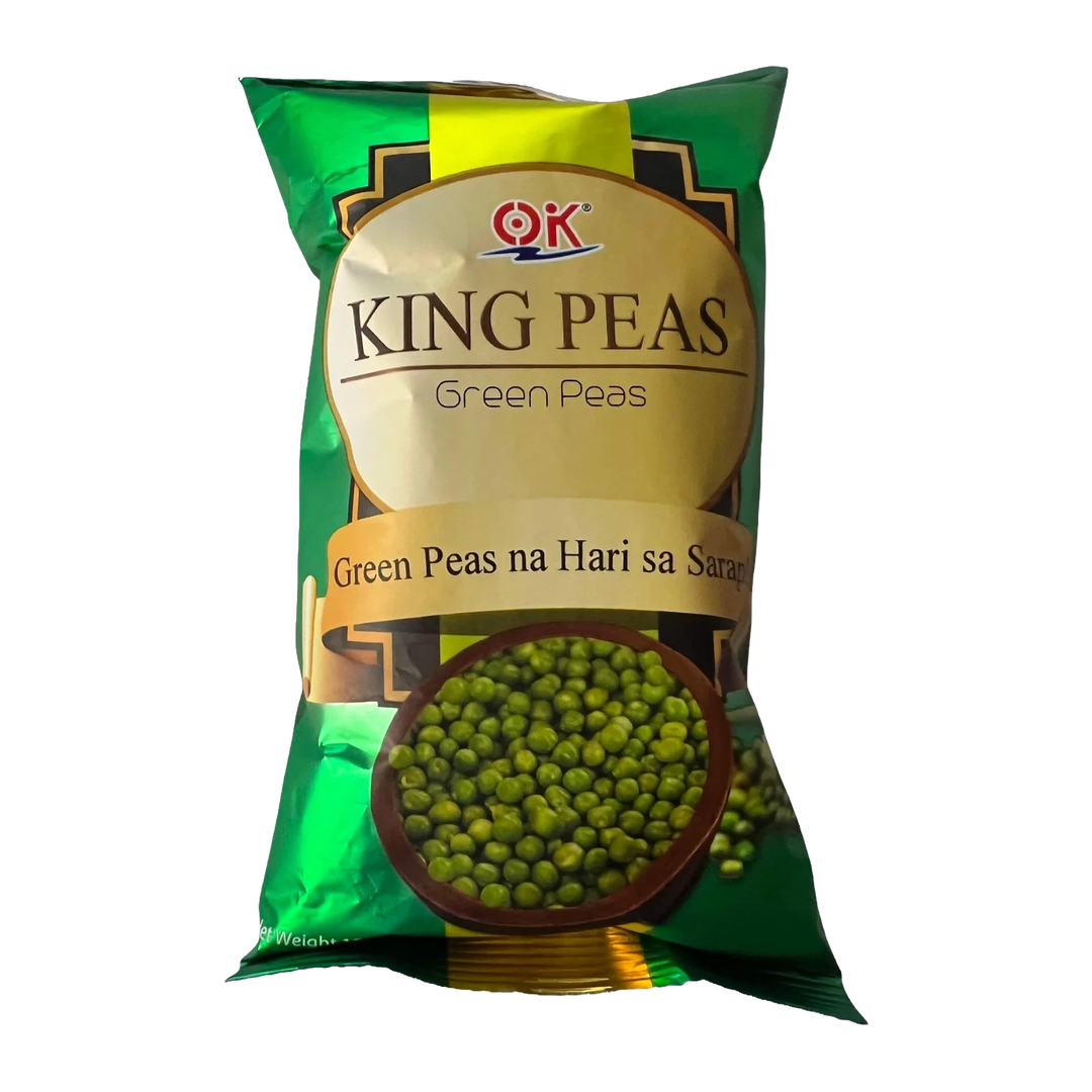 OK King Peas Green Peas - 100g on a transparent background