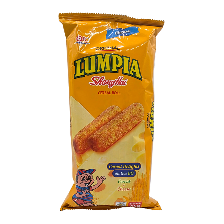OK! Original Lumpia Shanghai Cereal Roll Cheese Flavor - 65g