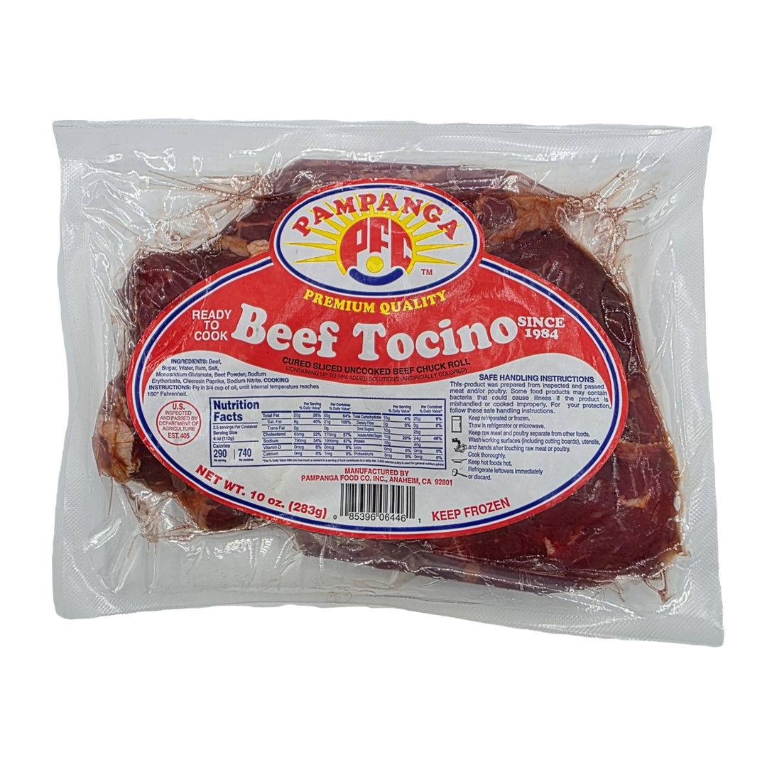 Pampanga Premium Quality Beef Tocino - 10oz on a transparent background