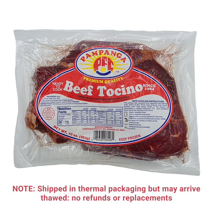 Pampanga Premium Quality Beef Tocino - 10oz