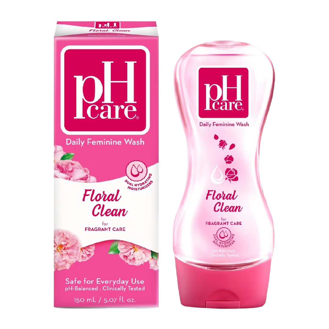 PH Care Daily Feminine Wash Floral Cream - 150mL