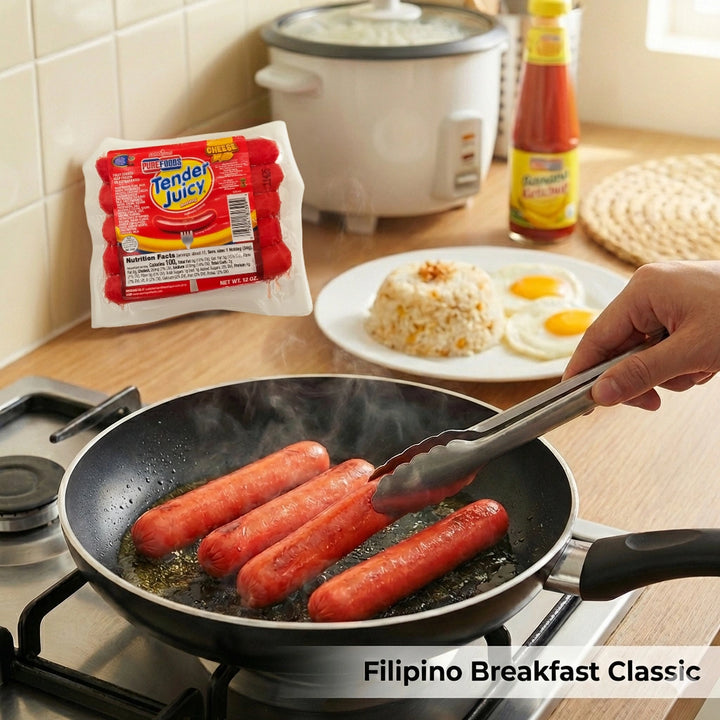 Purefoods Tender Juicy Hotdog Cheese - 12 oz