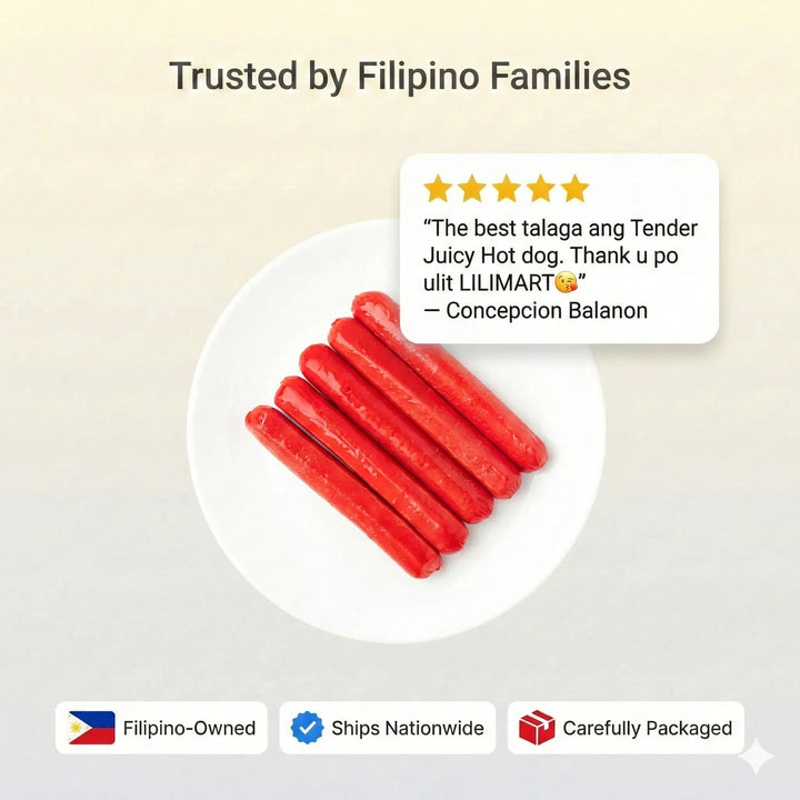 Purefoods Tender Juicy Hotdog Regular - 12 oz