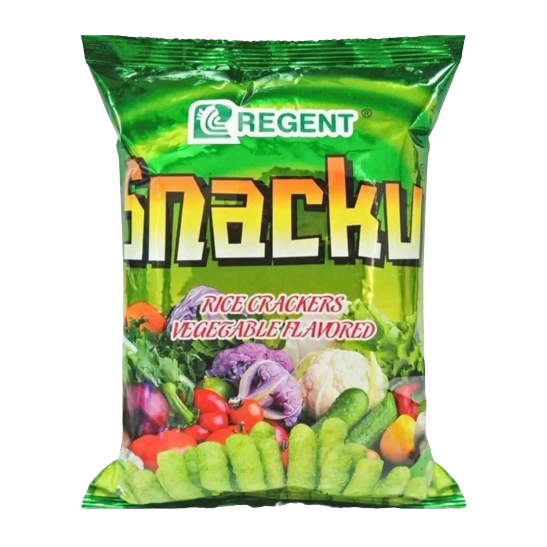 Regent Snacku Rice Crackers Vegetable Flavored - 60g