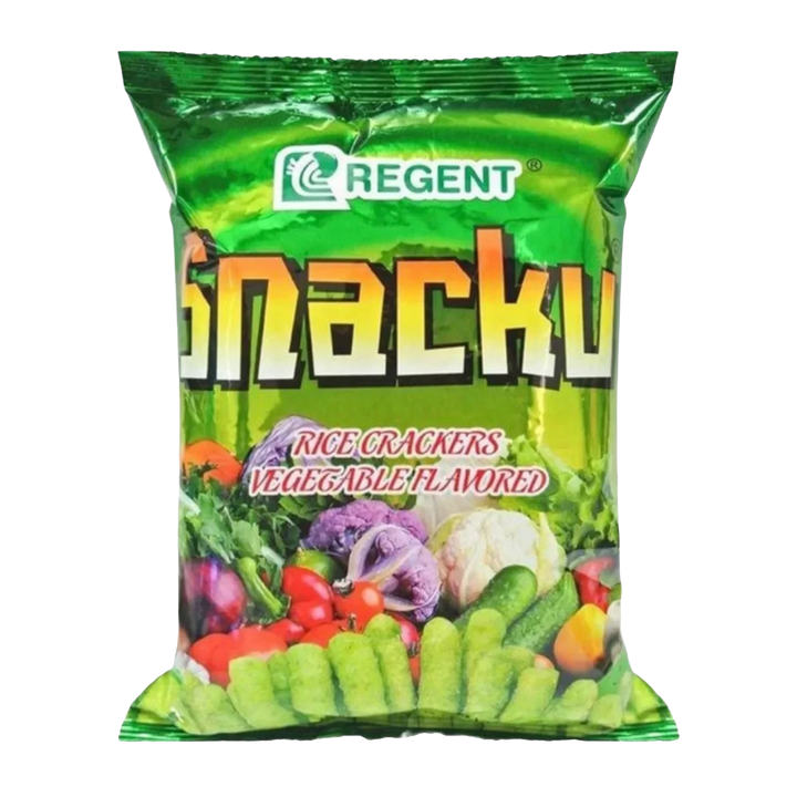 Regent Snacku Rice Crackers Vegetable Flavored - 60g