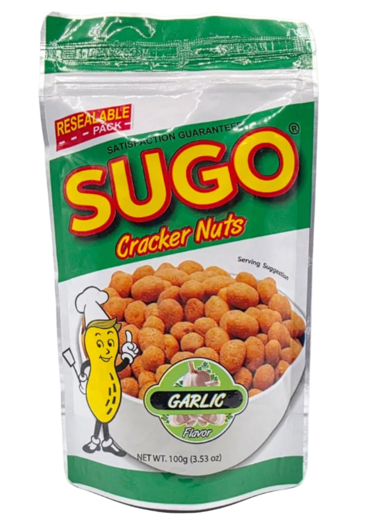 Sugo Cracker Nuts Garlic Flavor - 100g