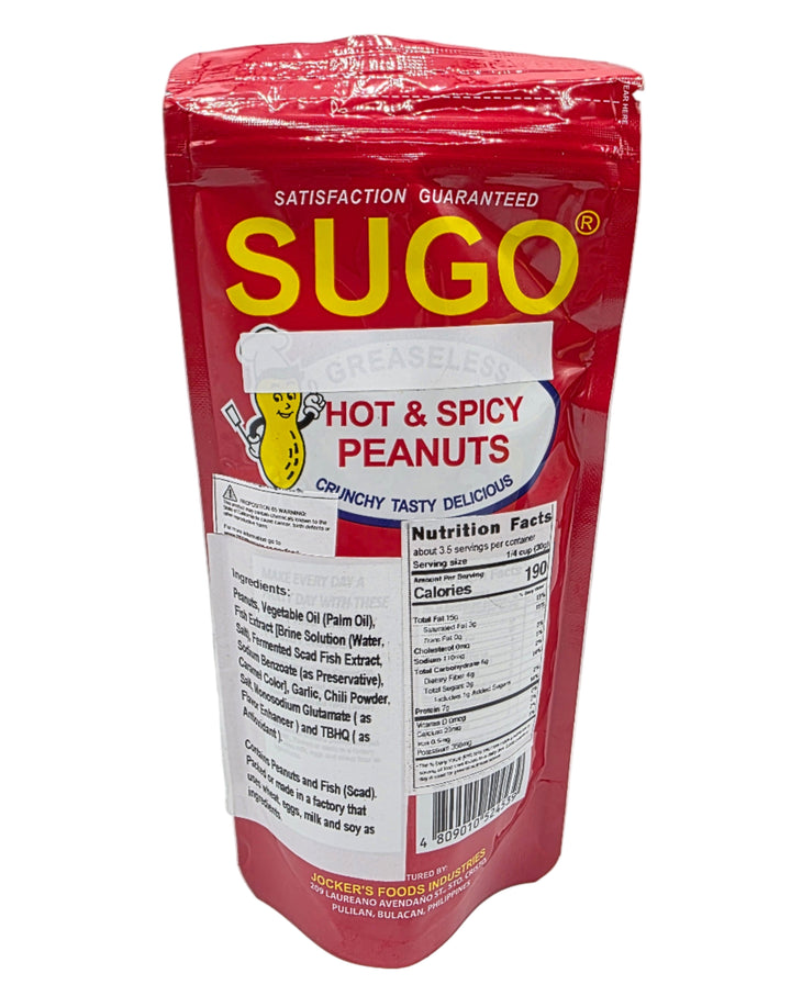Sugo Hot & Spicy Peanuts -  100g