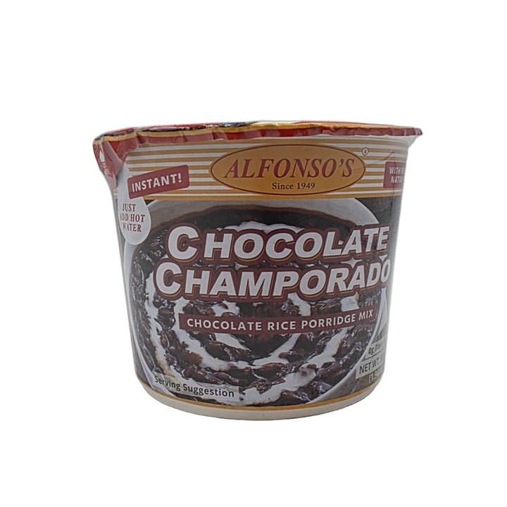 Alfonso's Instant Chocolate Champorado Chocolate Rice Porridge Mix - 55g