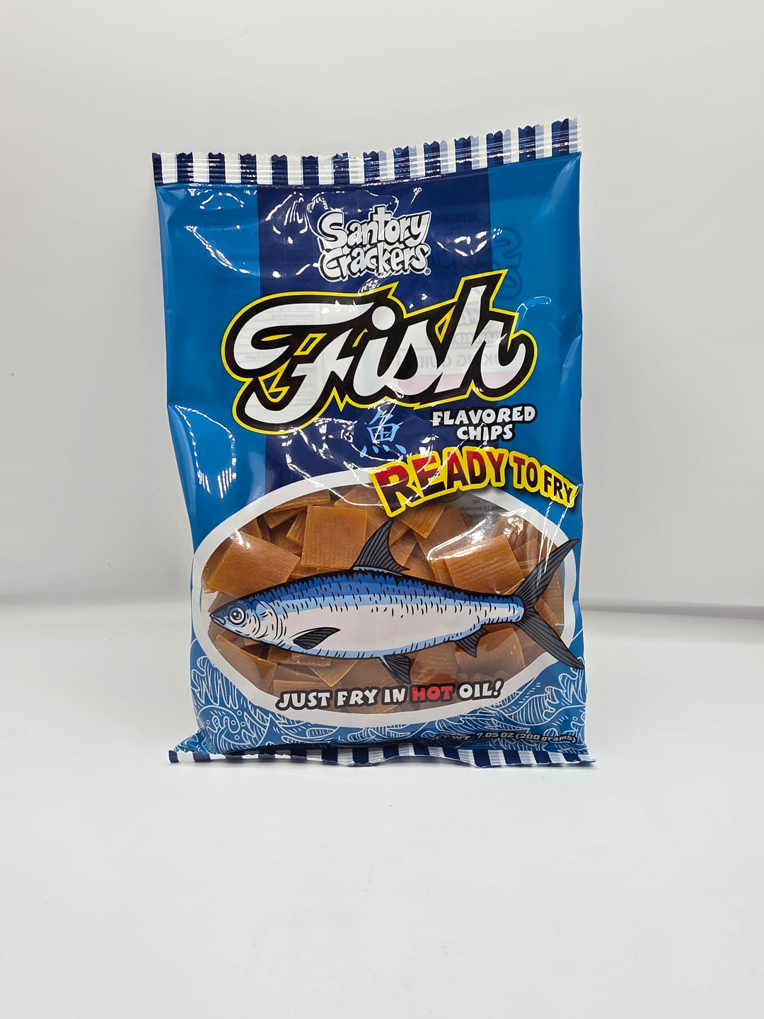 Santory Crackers Fish Flavored Chip (Ready to Fry) - 200g