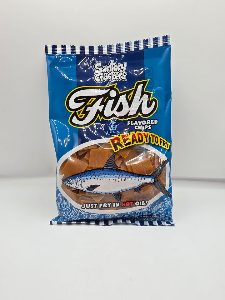 Santory Crackers Fish Flavored Chip (Ready to Fry) - 200g