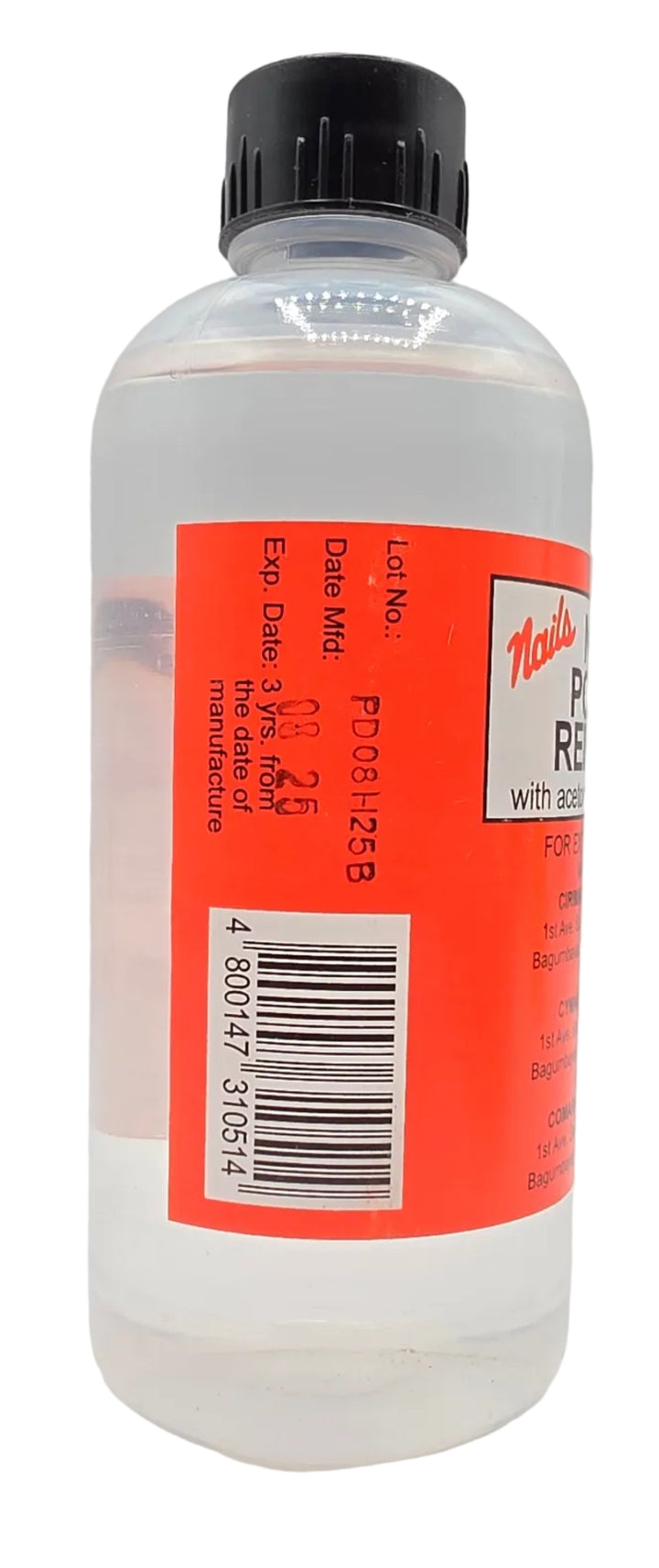 Cirimar Nail Polish Remover w/ Acetone and Moisturizer - 120mL