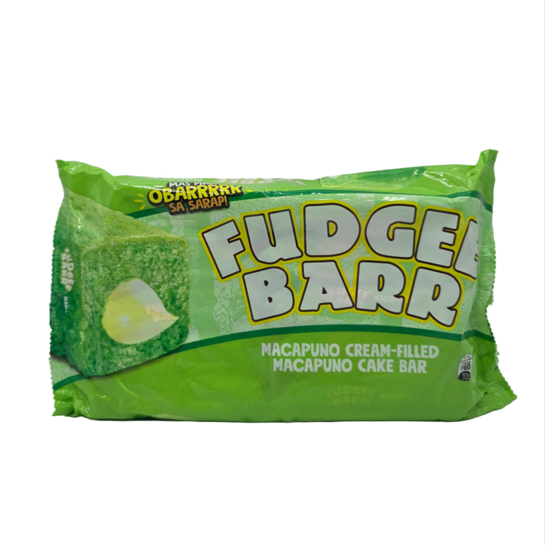 Fudgee Barr Macapuno Cream-Filled Macapuno Cake Bar - 10x39