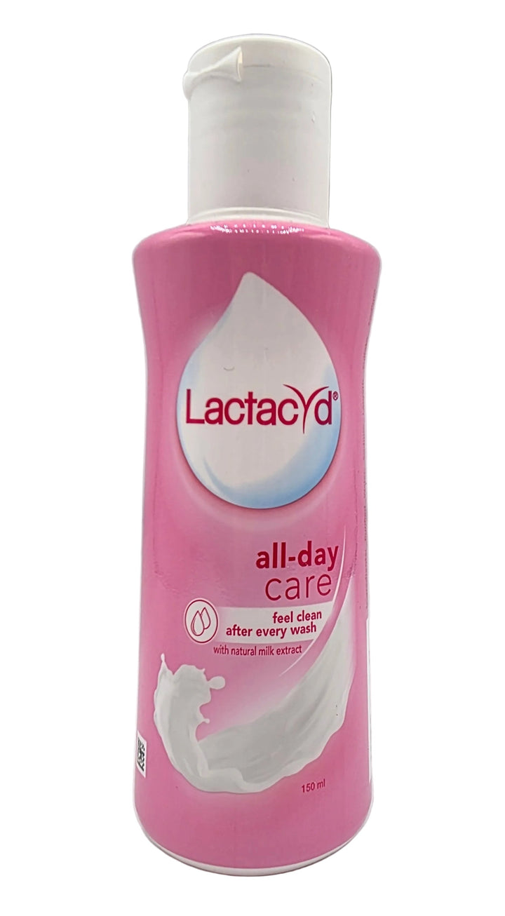 Lactacyd bottle on a white background