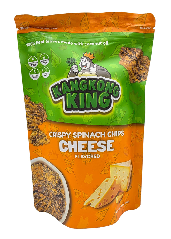 Kangkong King Crispy Spinach Chips Cheese Flavored - 60g
