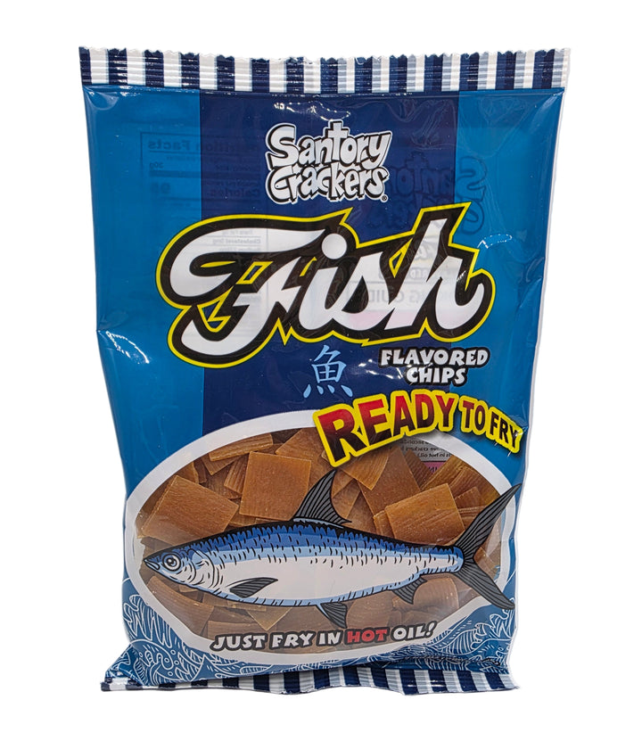 Santory Crackers Fish Flavored Chip (Ready to Fry) - 200g