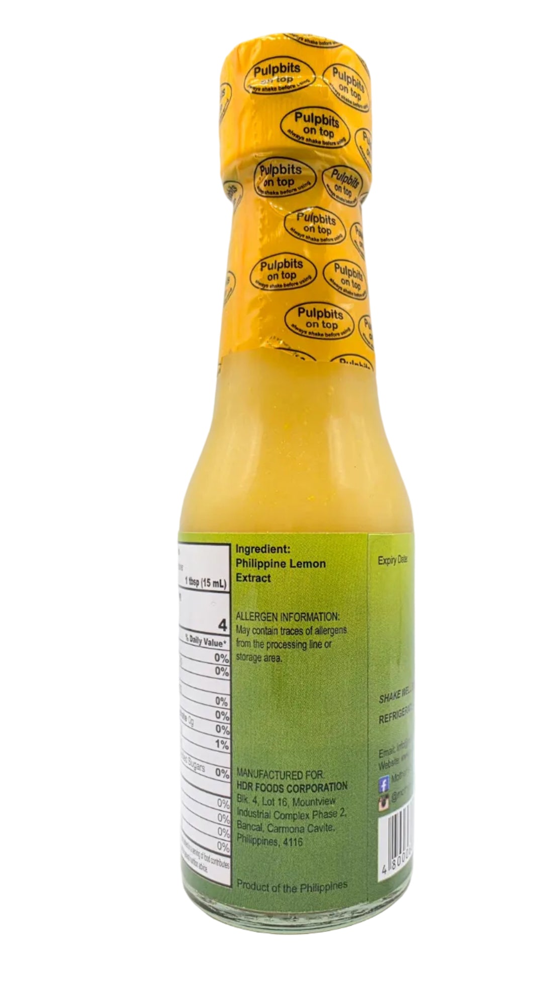 Mother's Best Calamansi Philippine Lemon Extract - 150ml