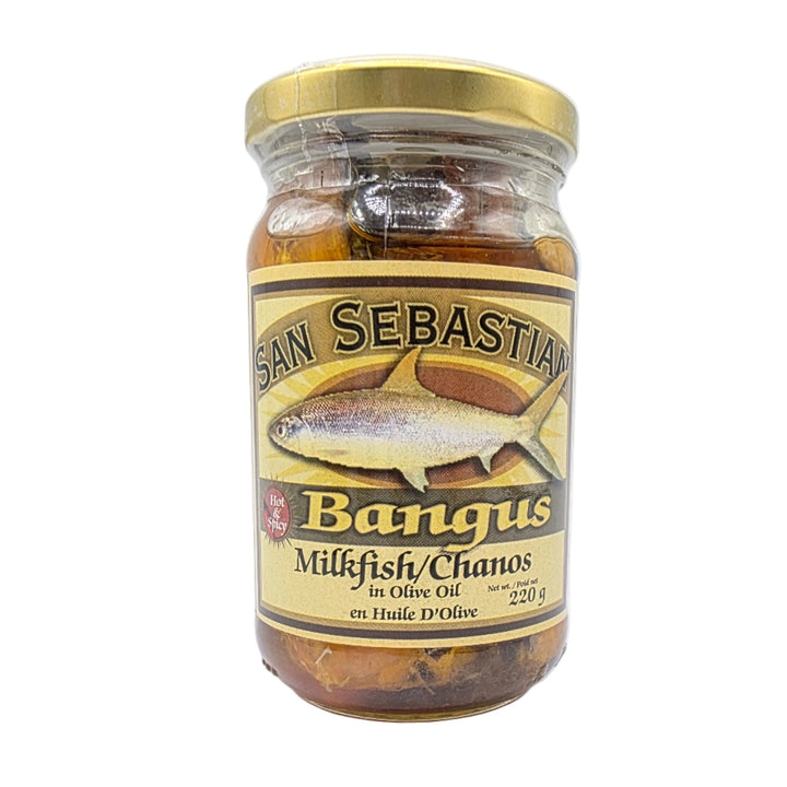San Sebastian Bangus in Olive Oil Hot & Spicy - 220g