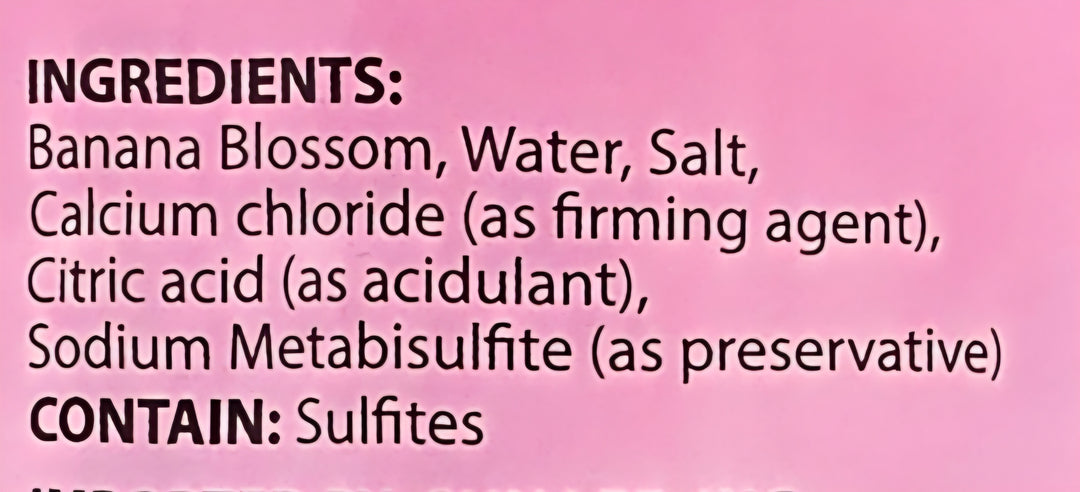 Sunlee Banana Blossom in Brine - 18oz