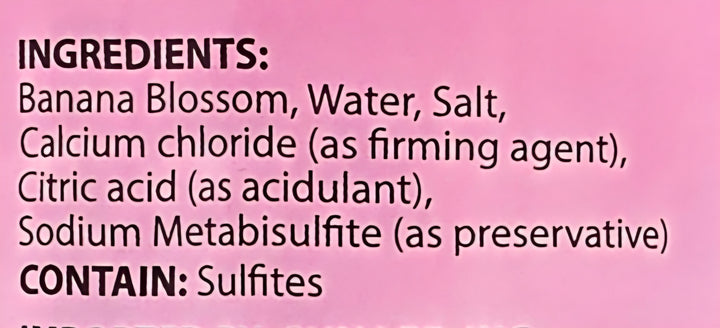 Sunlee Banana Blossom in Brine - 18oz