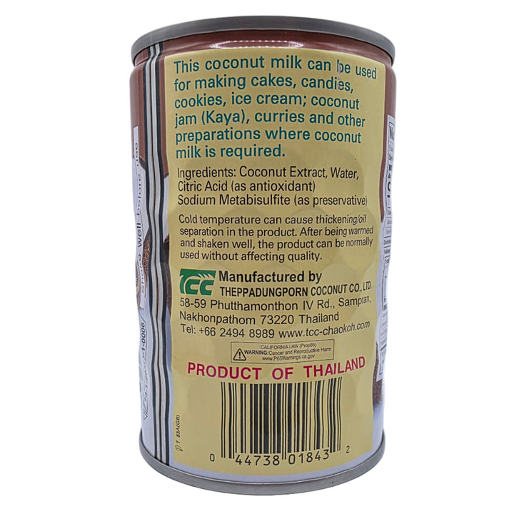 Chaokoh Coconut Milk (Gata) - 13.5oz