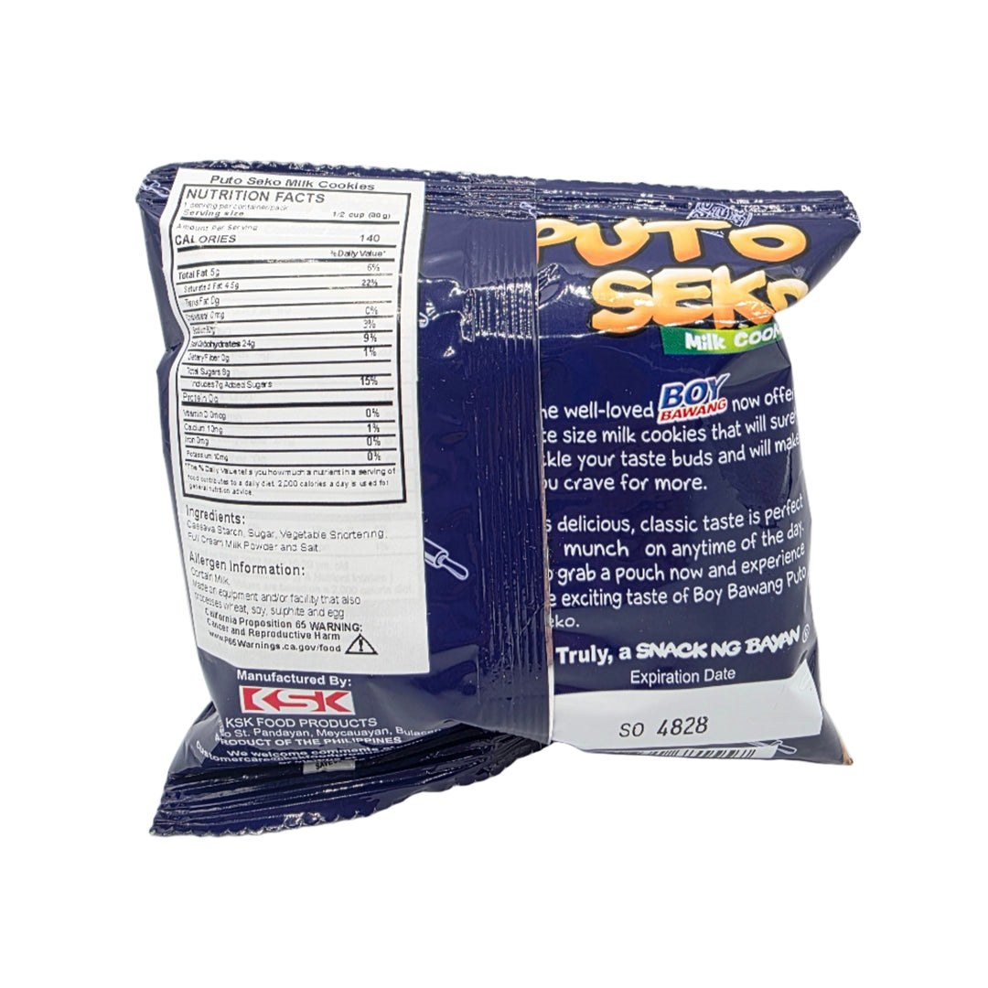 Boy Bawang Puto Seko Milk Cookies - 30g