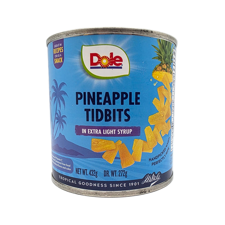 Dole Pineapple Tidbits in Extra Light Syrup - 432g