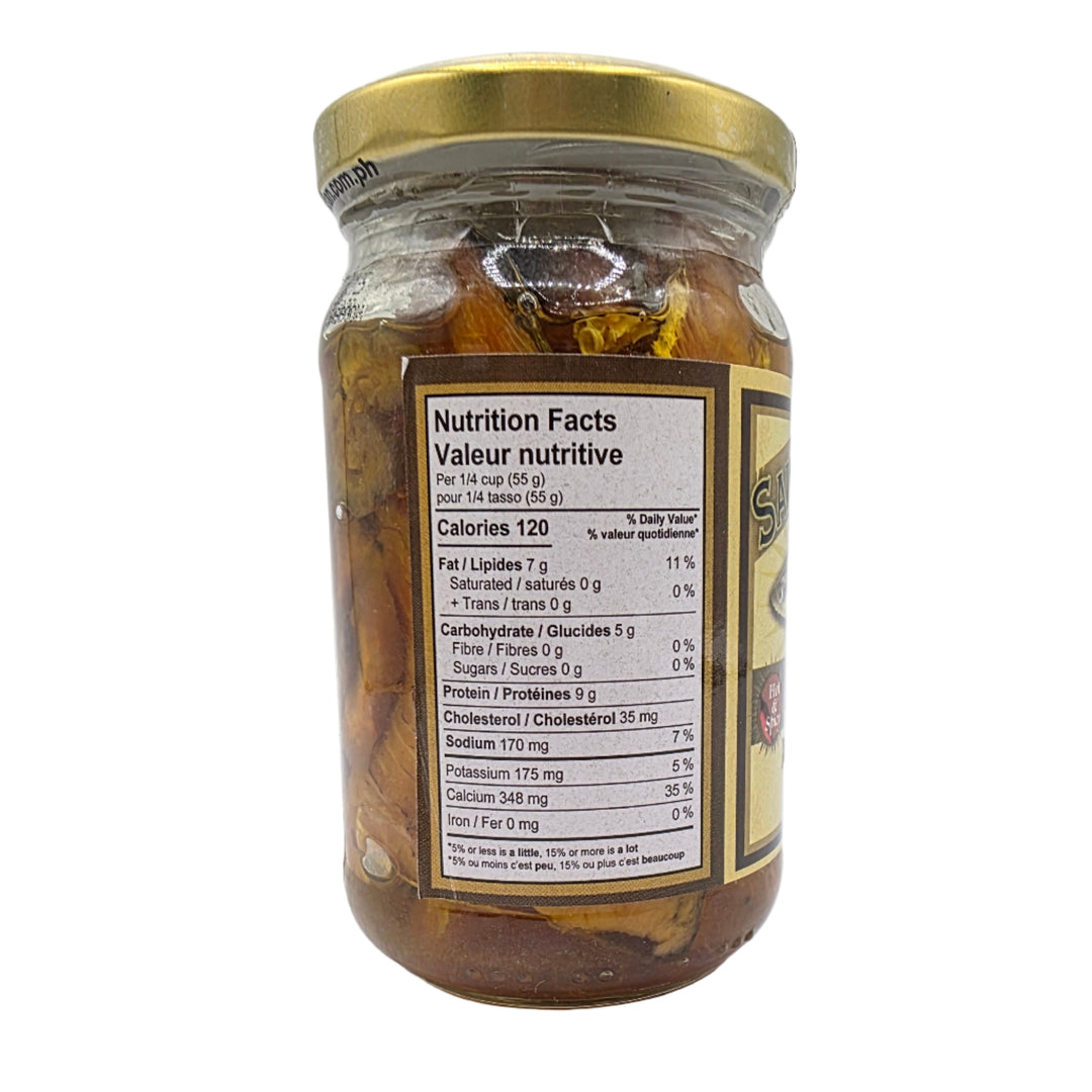 San Sebastian Bangus in Olive Oil Hot & Spicy - 220g