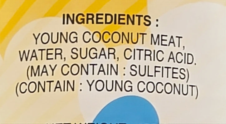 3 Kings Shreded Young Coconut Meat in Syrup