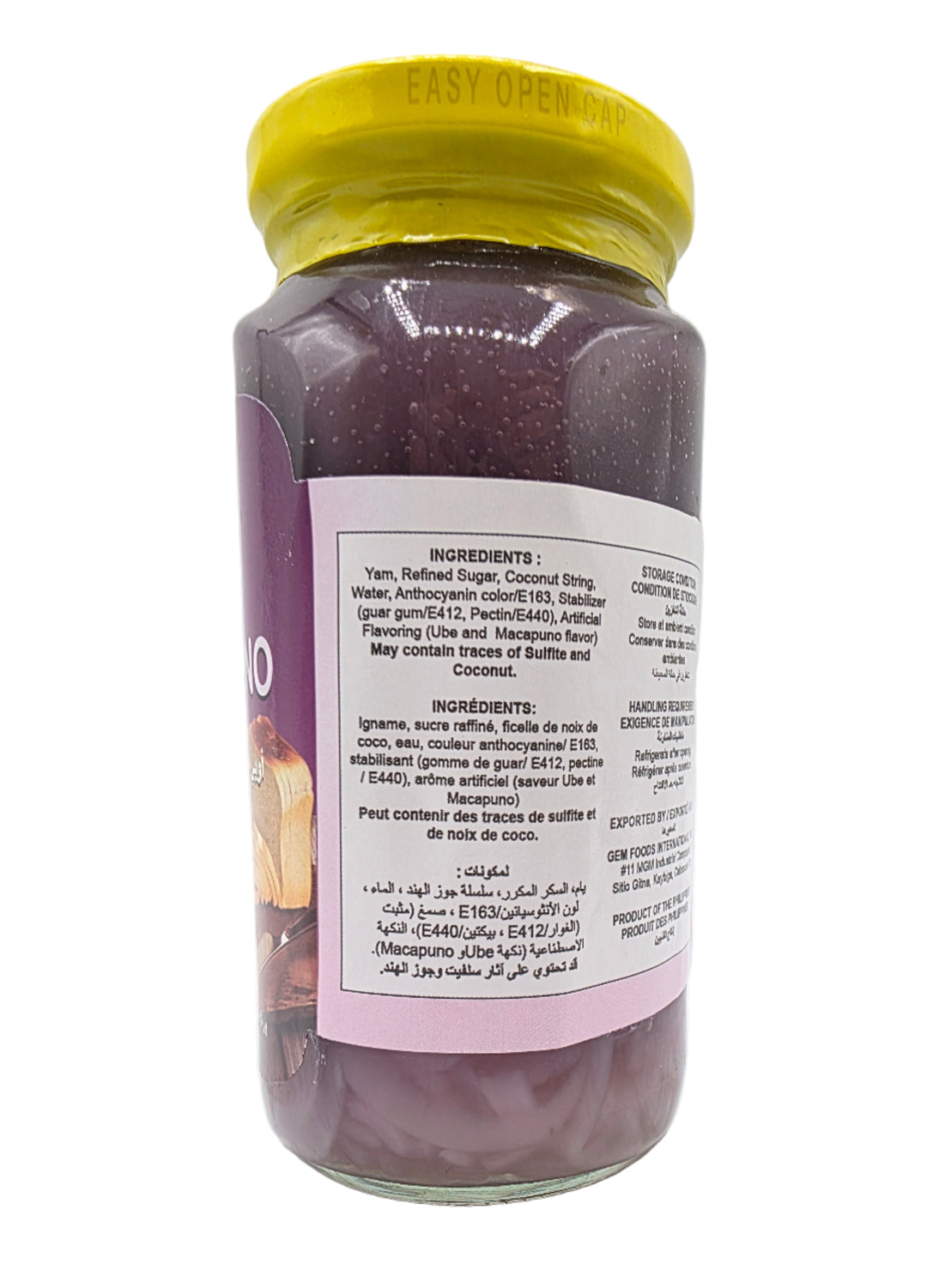 Buenas Ube-Macapuno String - 12oz