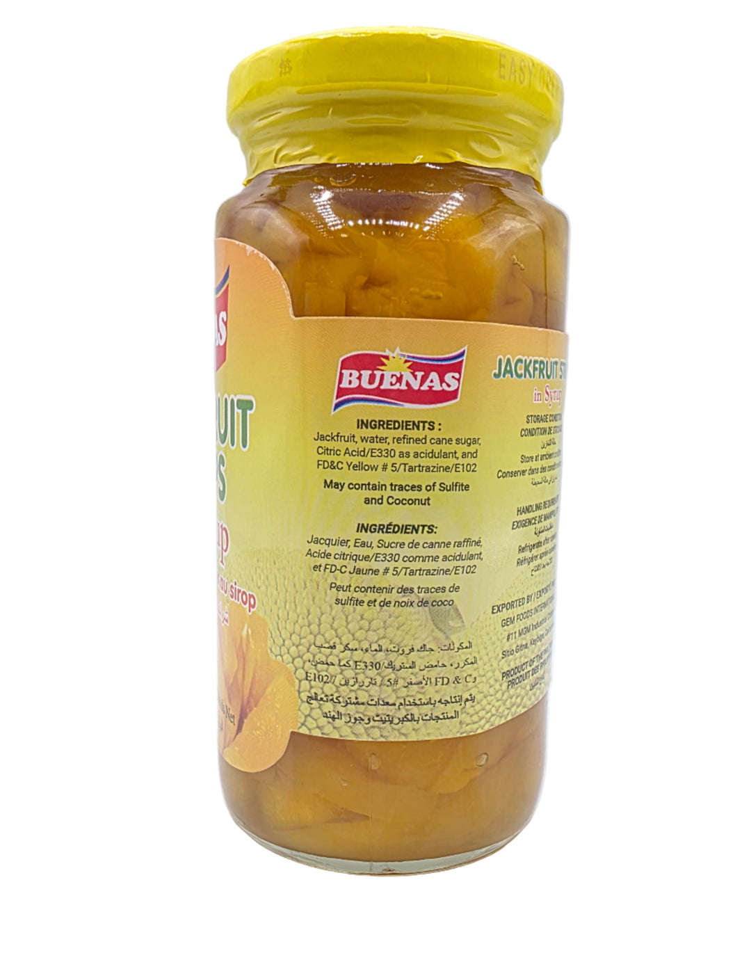 Buenas Jackfruit in Syrup (Langka) - 12oz