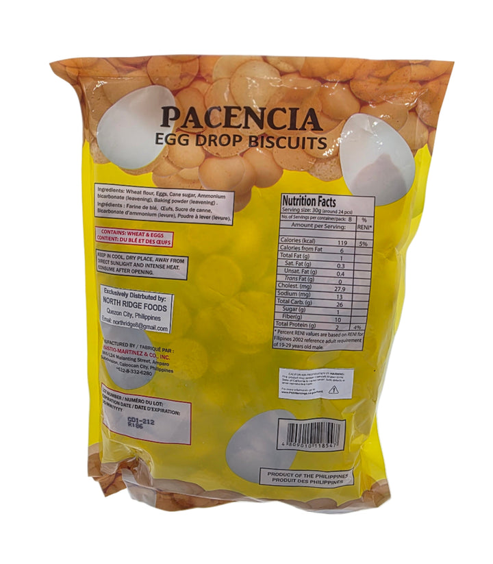 La Luisa Pacenia Egg Drop Biscuits - 250g