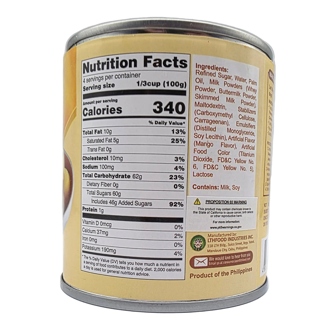 Jersey Mango Flavored Sweetened Condensed Creamer - 390g