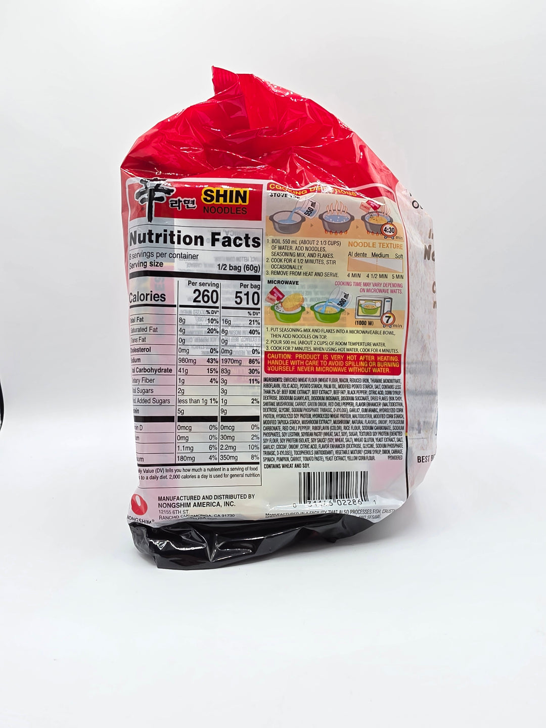 NONGSHIM Noodle Soup Ramyun (4packs)