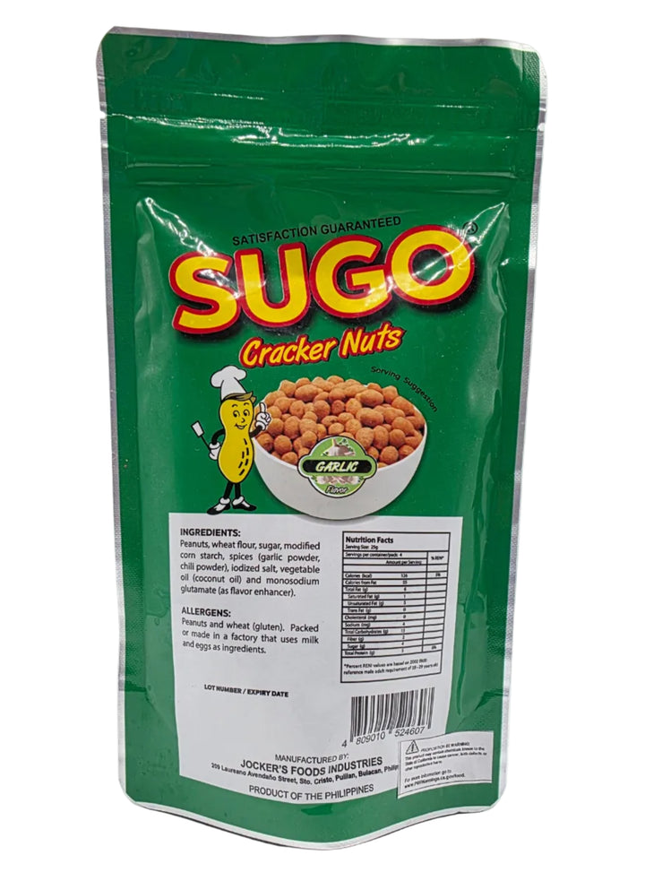 Sugo Cracker Nuts Garlic Flavor - 100g