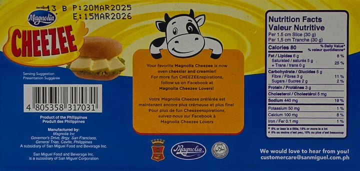 Magnolia Cheezee Block (SMALL) - 165g