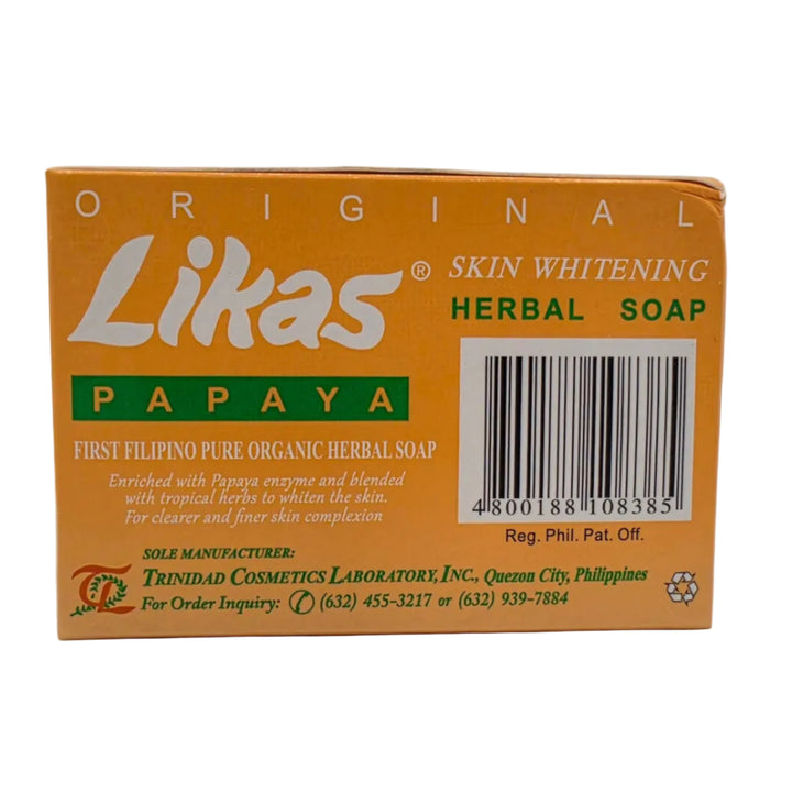 Likas Papaya Skin Whitening Herbal Soap - 135g