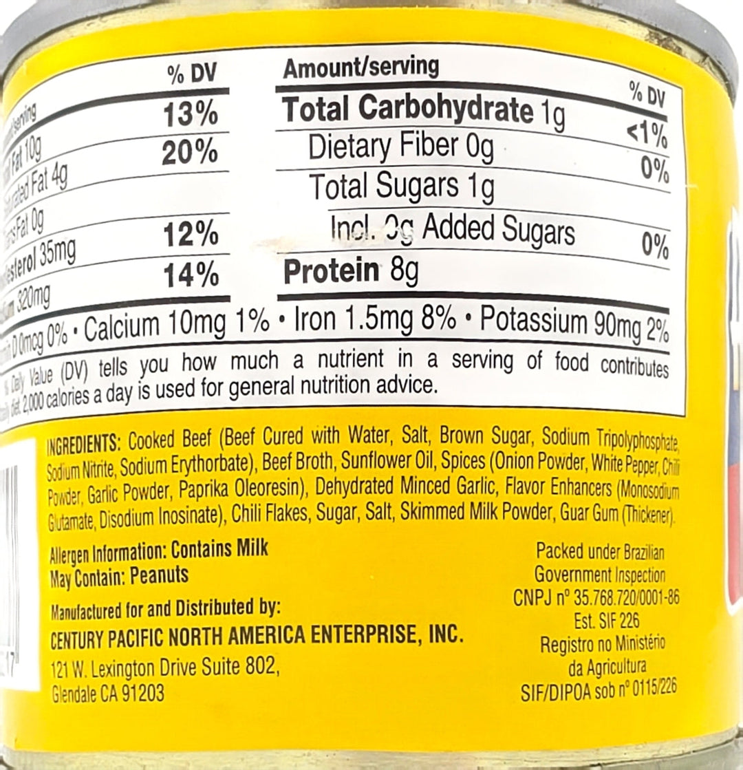 Argentina Brand Corned Beef Chili Garlic - 8.8oz
