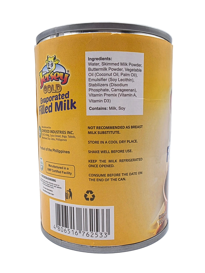 Jersey Gold Evaporaed Filled Milk - 370mL