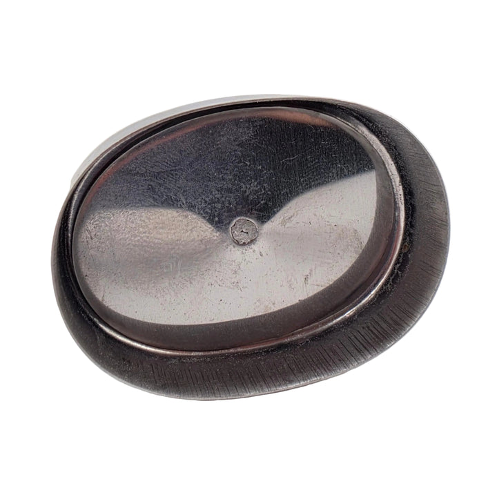 Oval Mamon Molder on White Background
