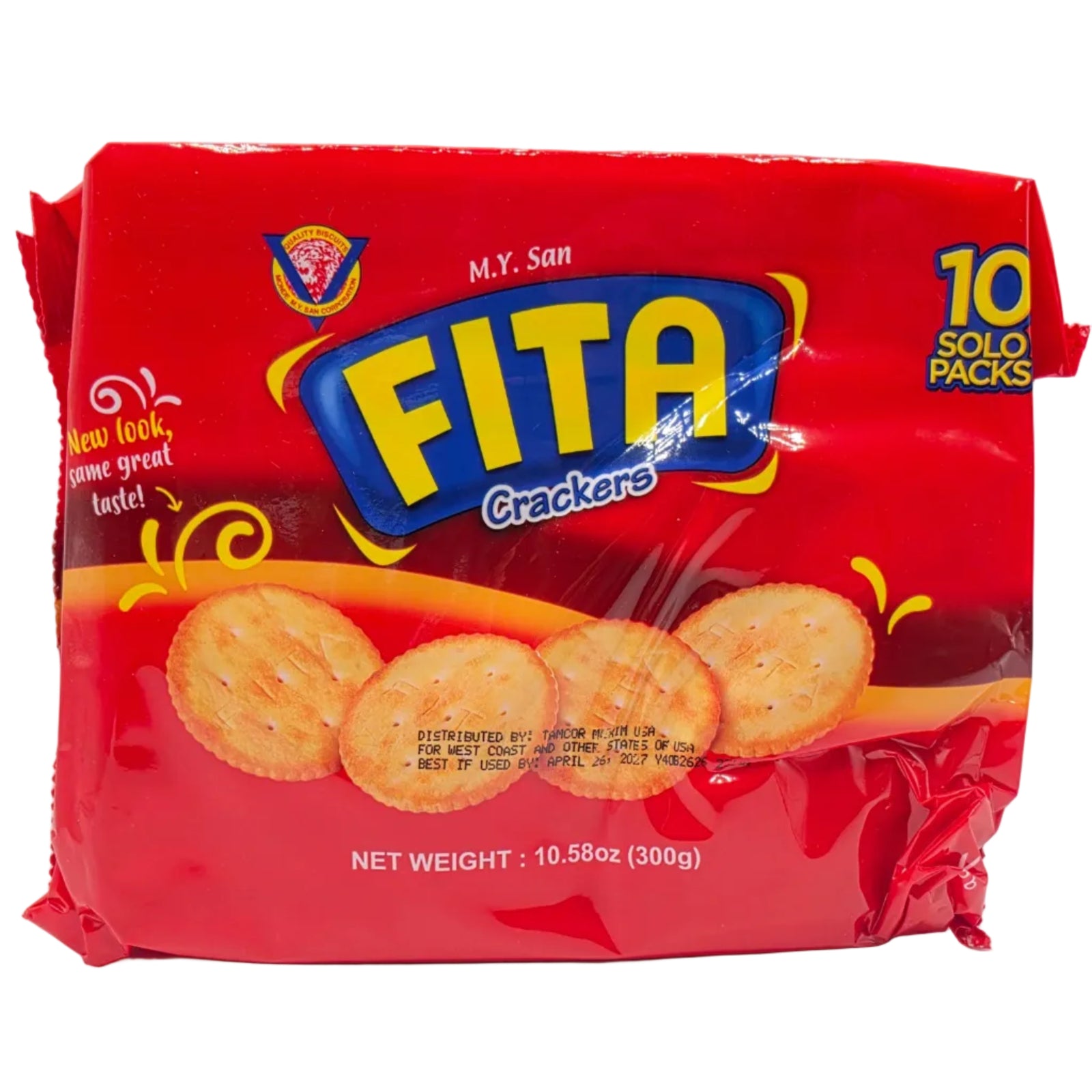 Fita cookies packaging on a white background