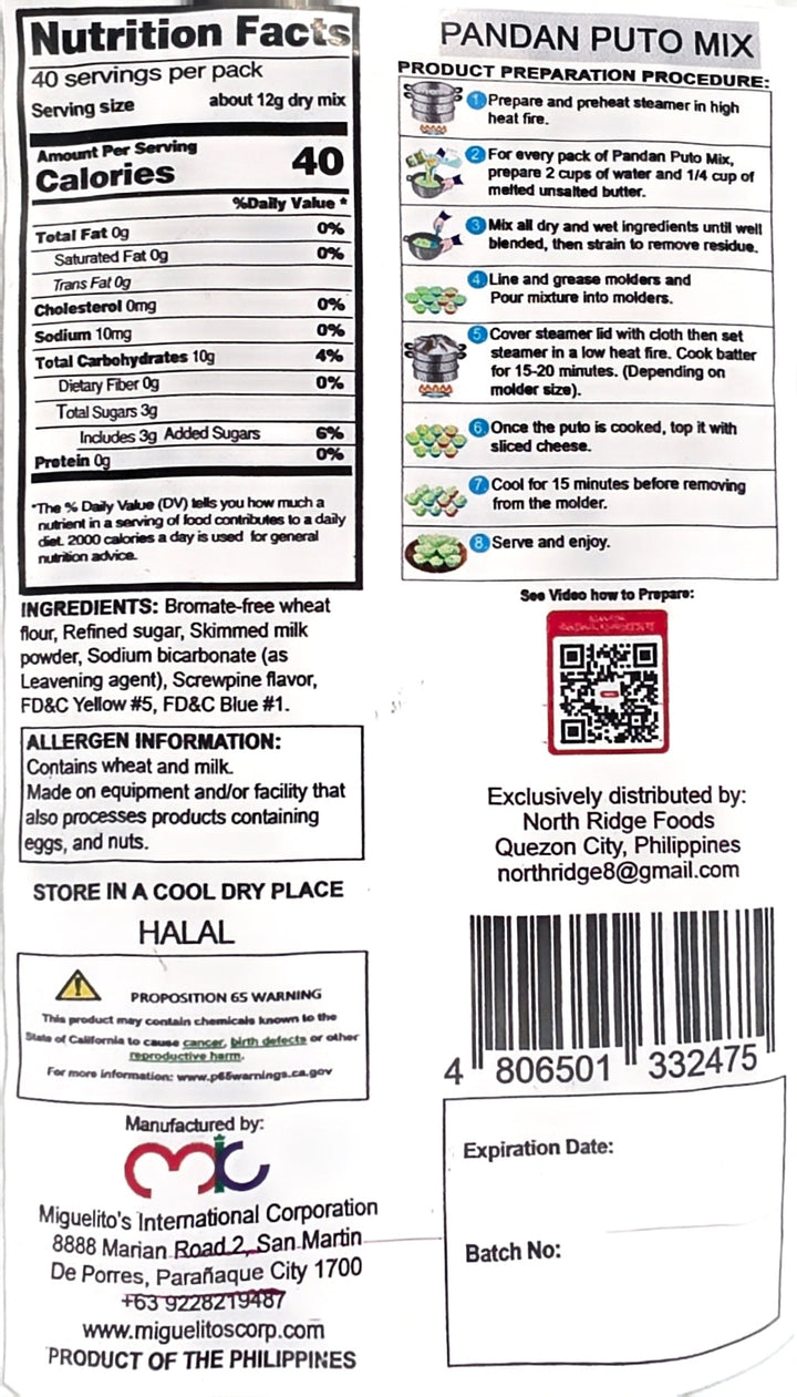 Product label with various text, barcodes, and logos on a white background