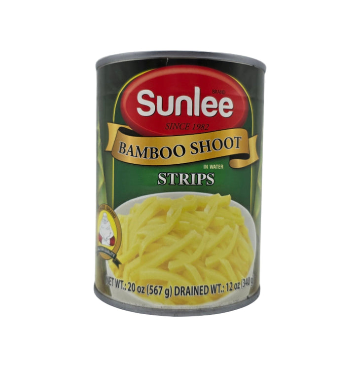 Sunlee Bamboo Shoot in Water Strips - 20oz