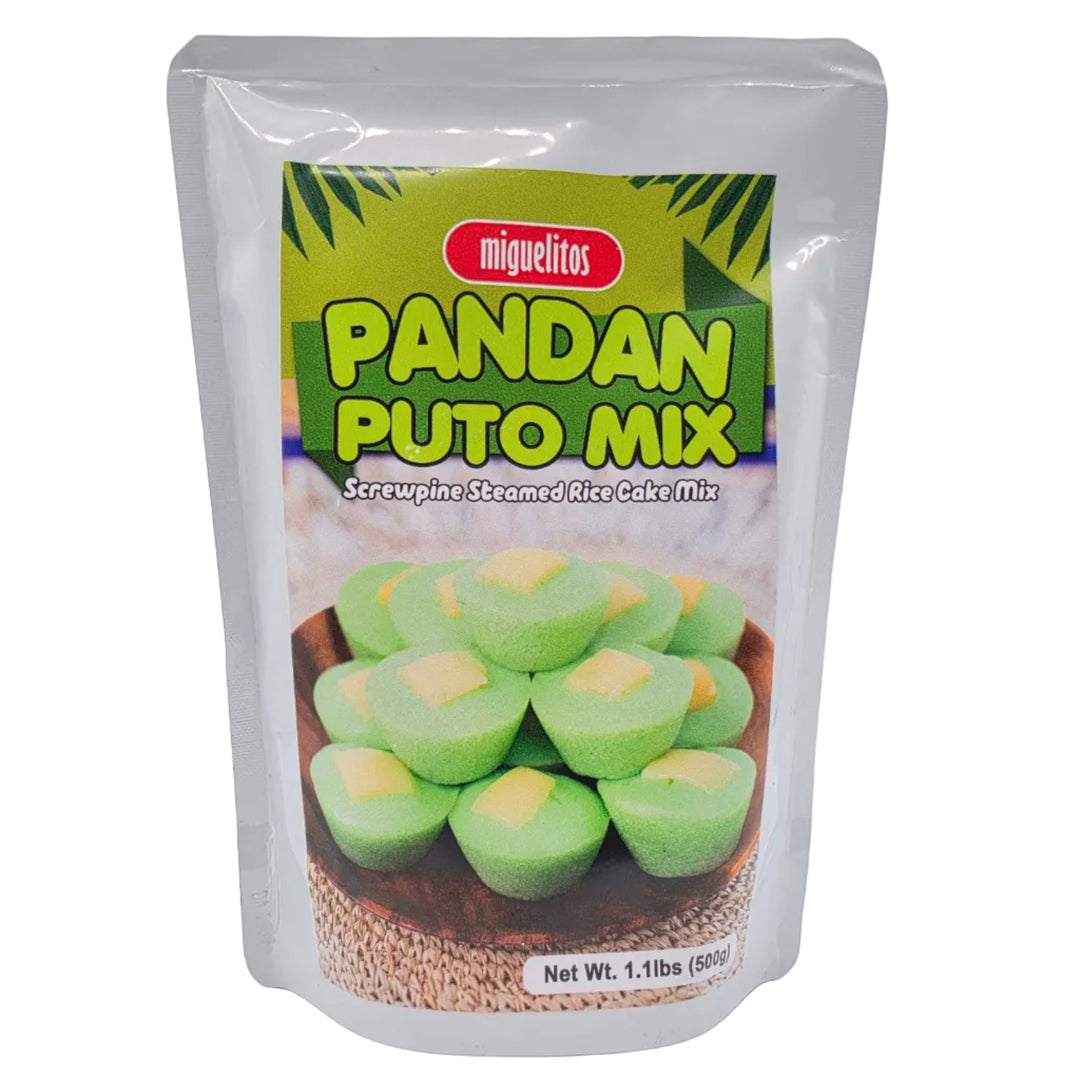 Pandan Puto Mix package on a white background