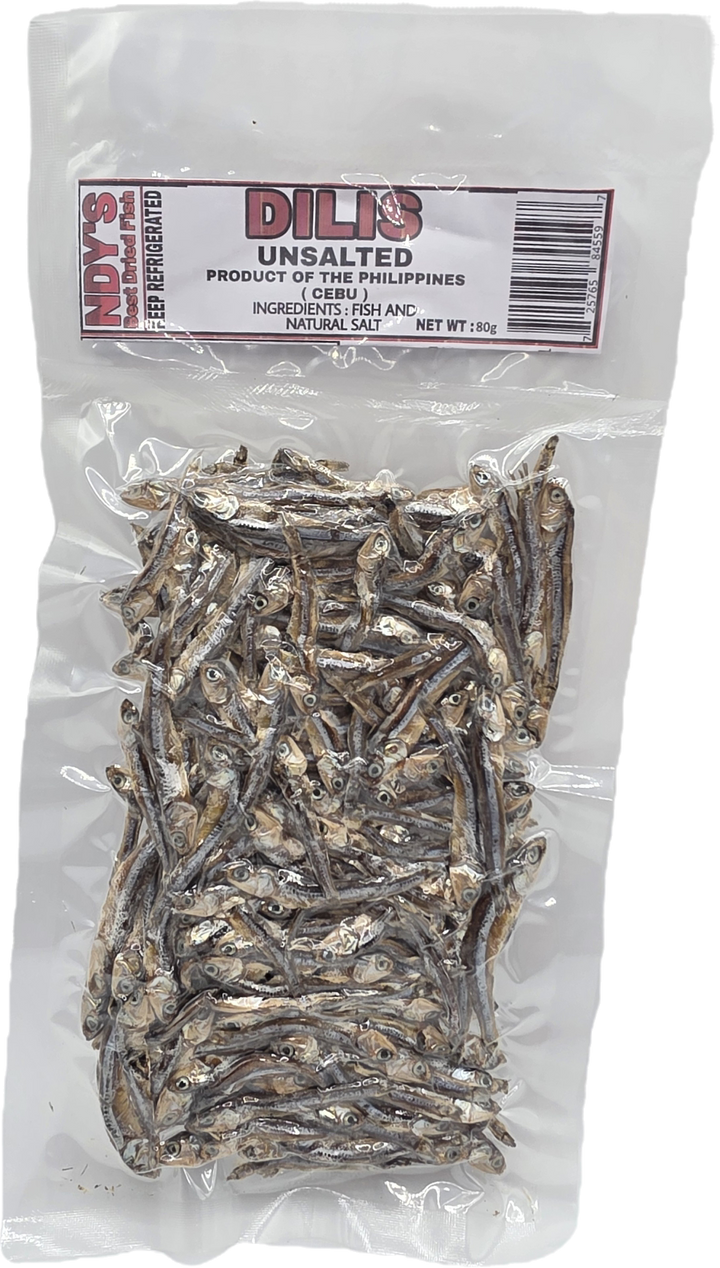 NDY's Dried Unsalted Dilis (Anchovy) - 80g