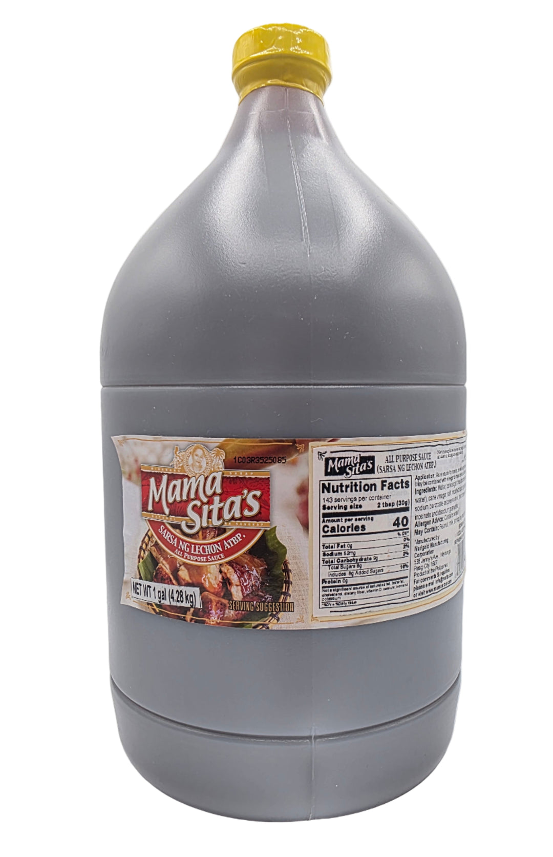 Mama Sita's Sarsa ng Lechon atbp. All-Purpose Sauce - 1gal