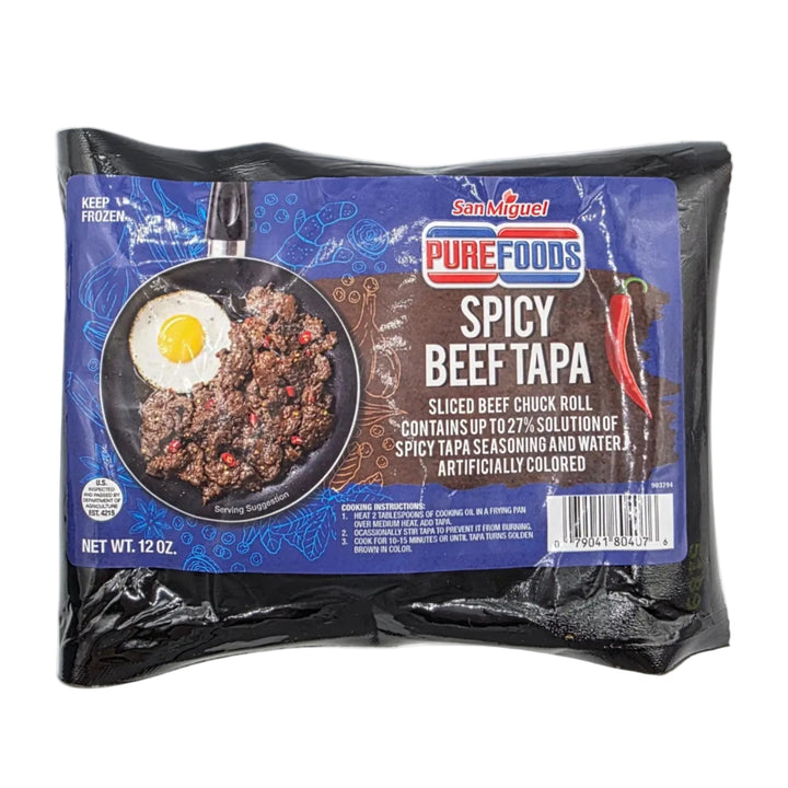San Miguel Purefoods SPICY Beef Tapa - 12oz
